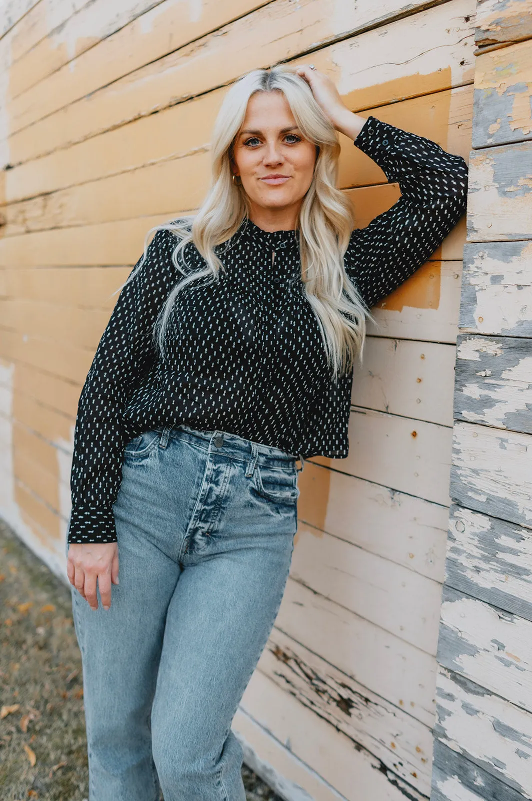 The Luka Blouse - Black