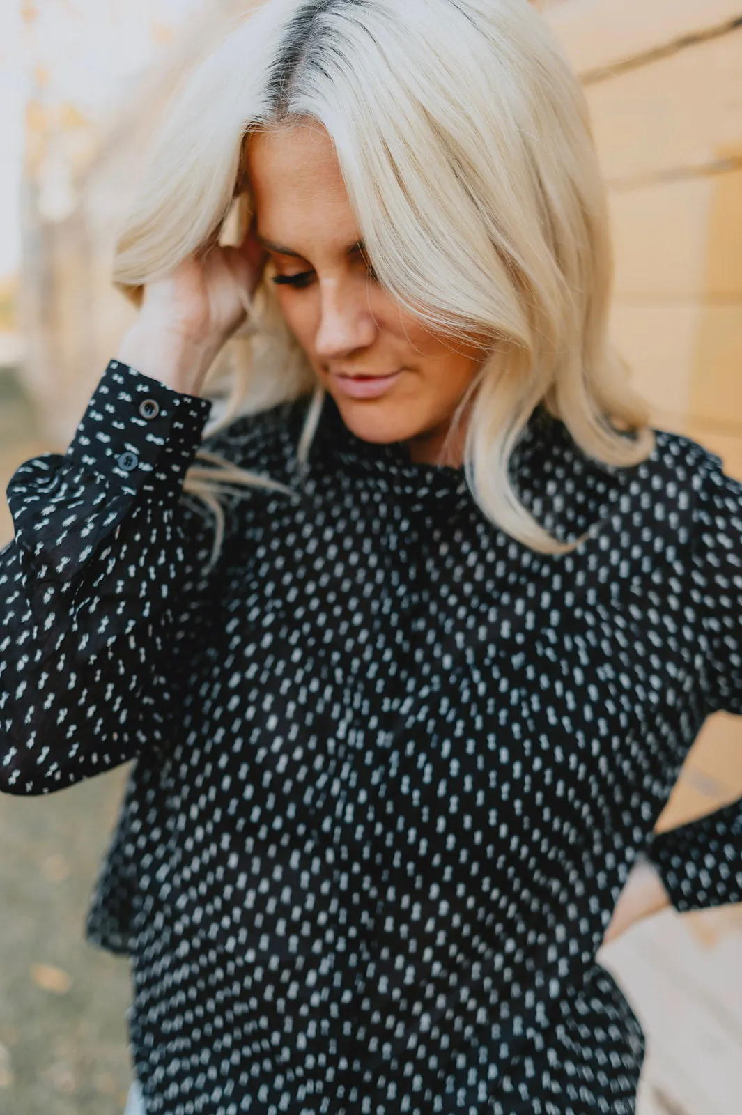 The Luka Blouse - Black