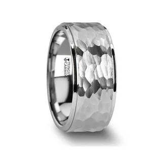 Thornton Tungsten Hammered Band