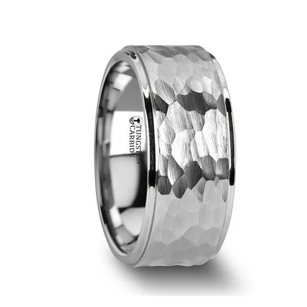 Thornton Tungsten Hammered Band