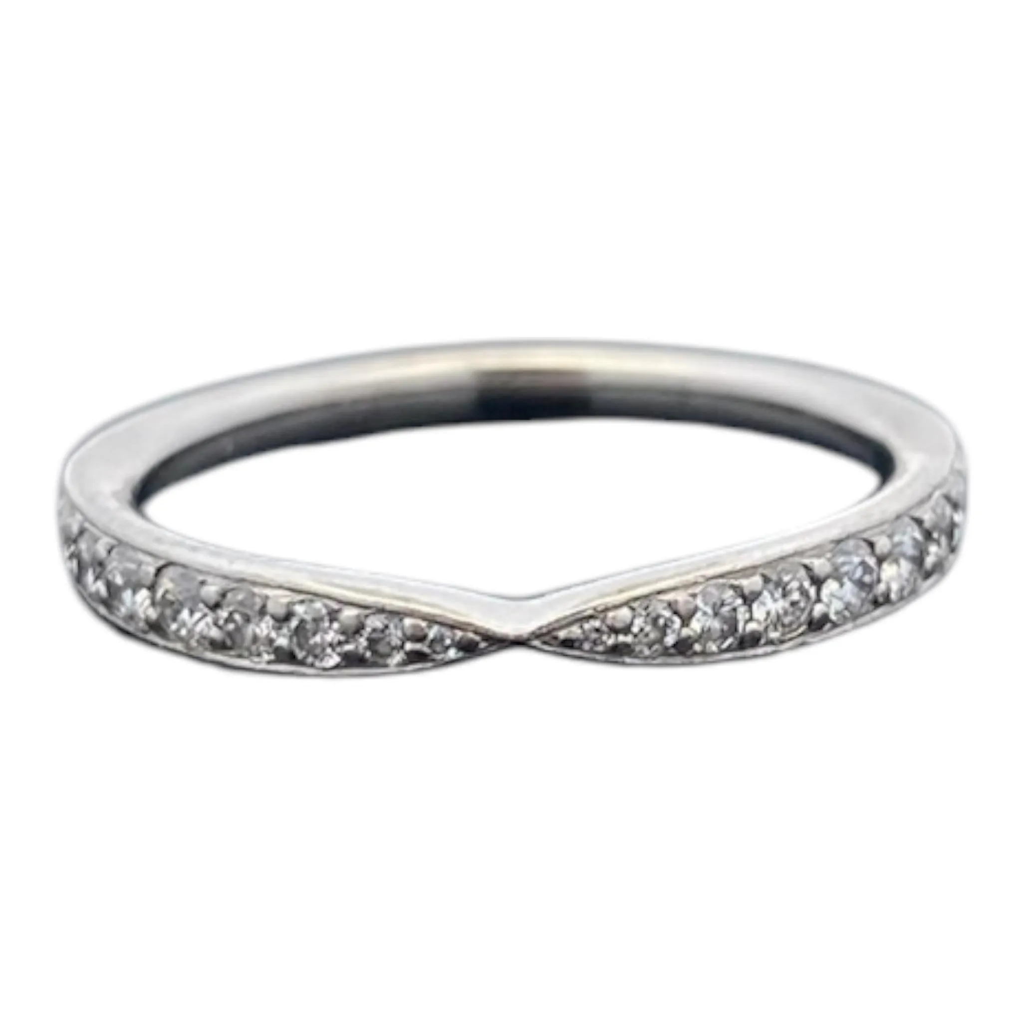 Tiffany & Co. Platinum Diamond Wedding Set