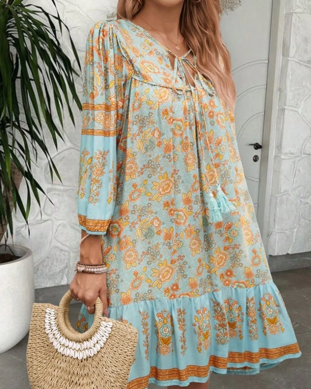 Tiffany Floral Print Dress