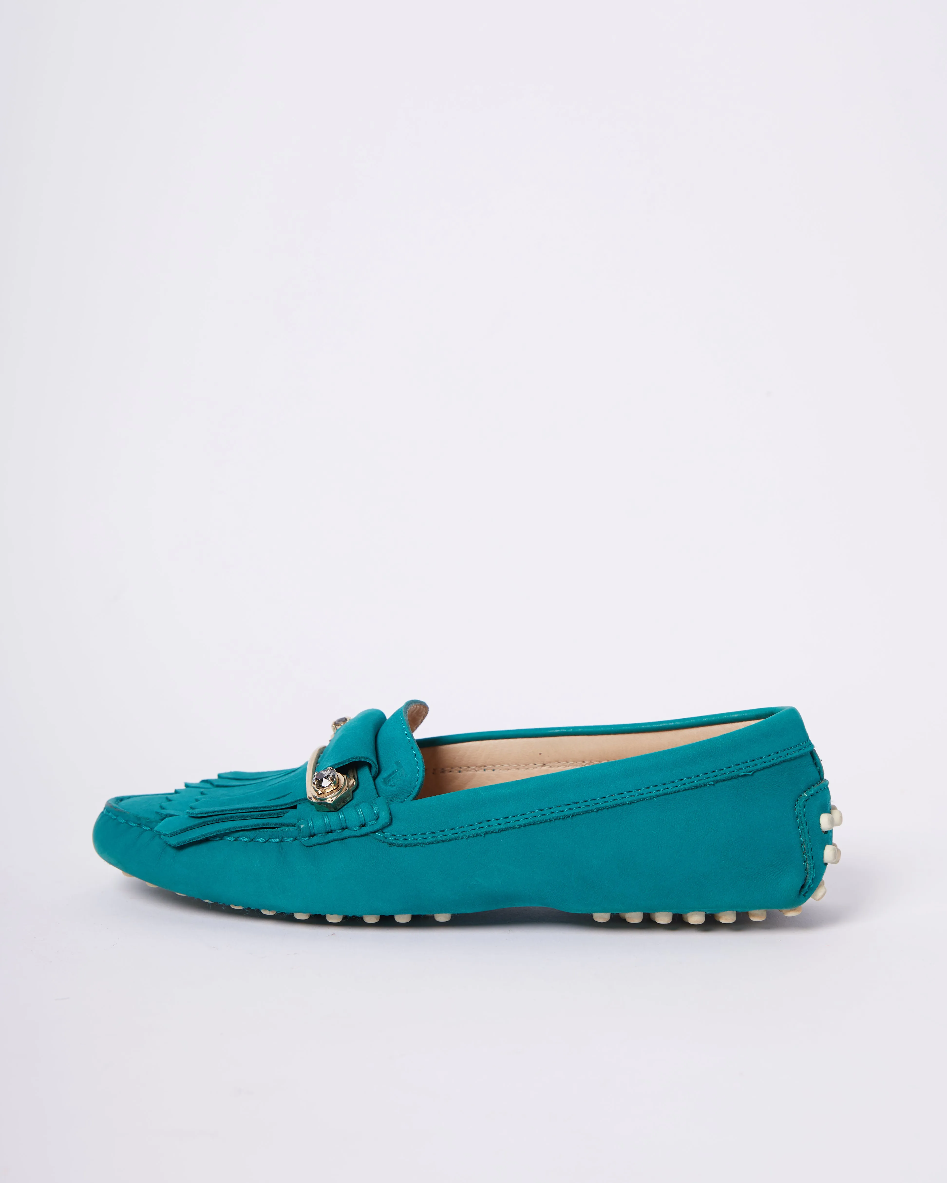 Tod's Jewel Gommino Moccasins