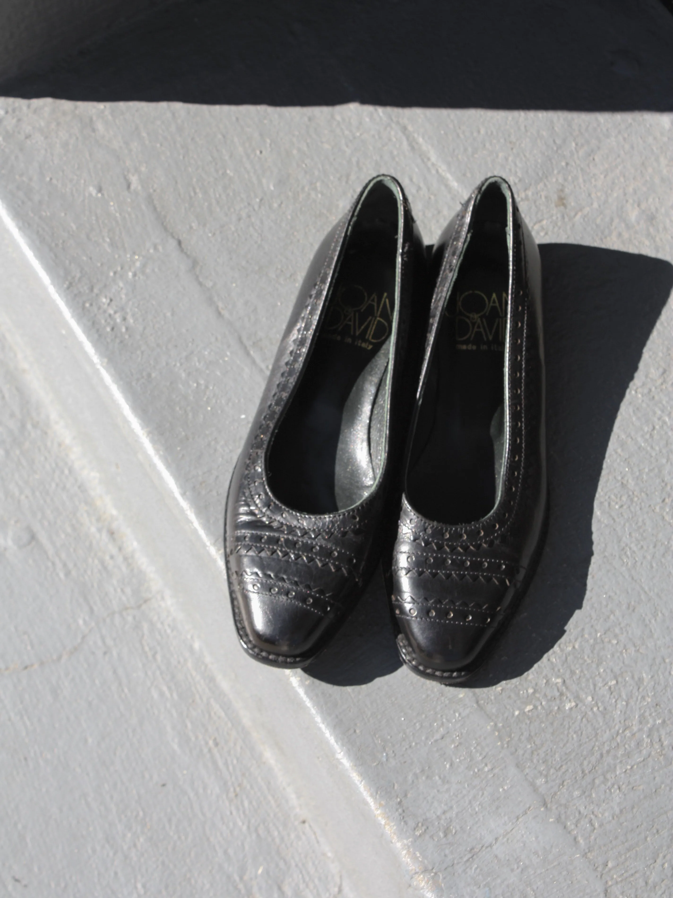 Tooled Leather Flats (6)