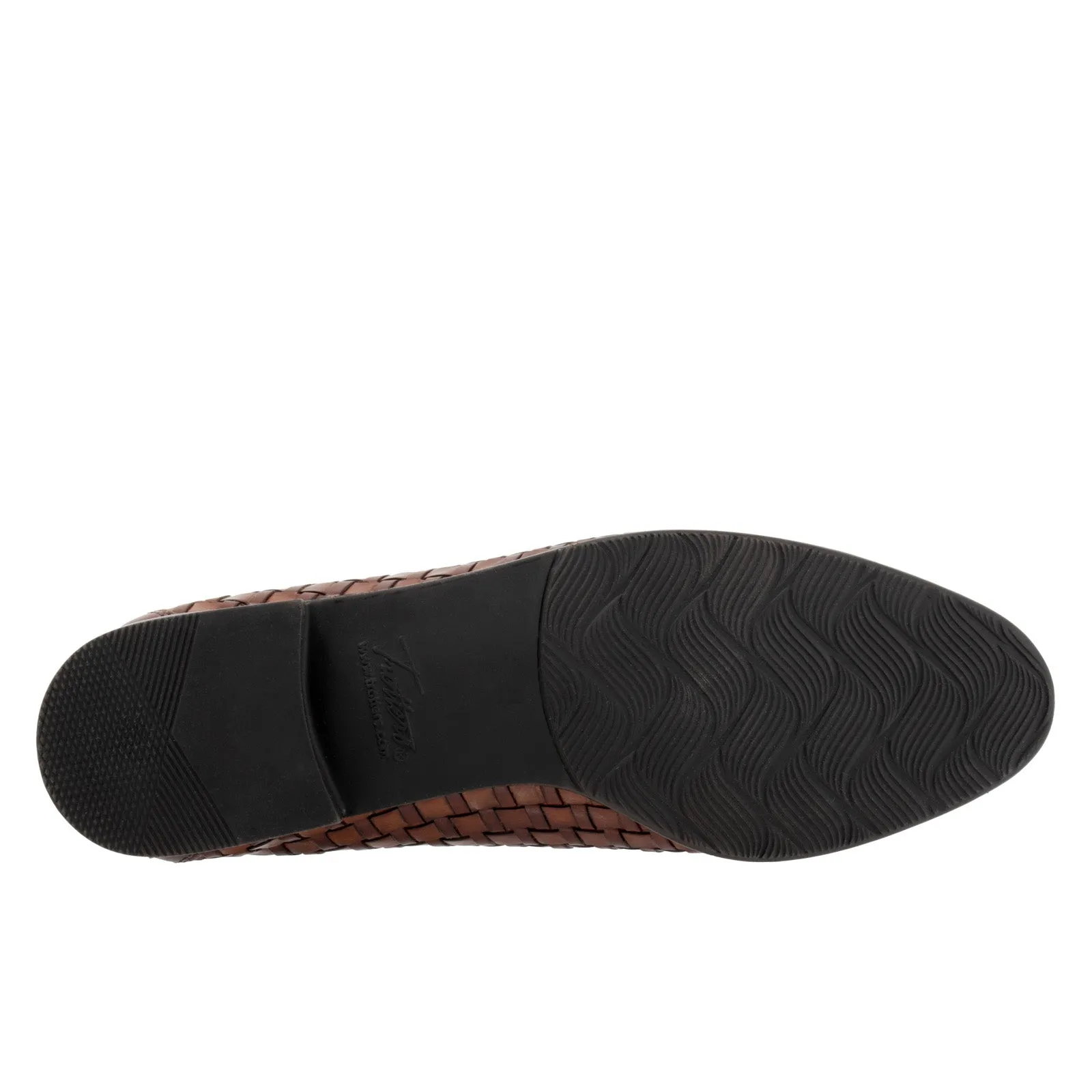 Trotters Liz T5158-580 Womens Brown Extra Narrow Loafer Flats Shoes
