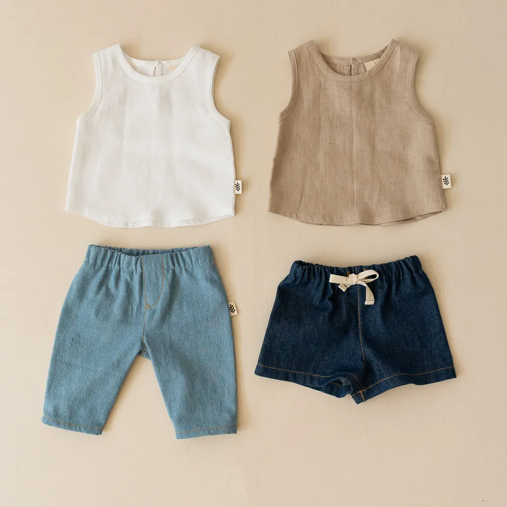 Trousers - Denim Wash
