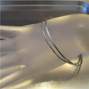 two Bangle Bracelets 925 Sterling Silver Handmade Hadar Designers (V 82)Y