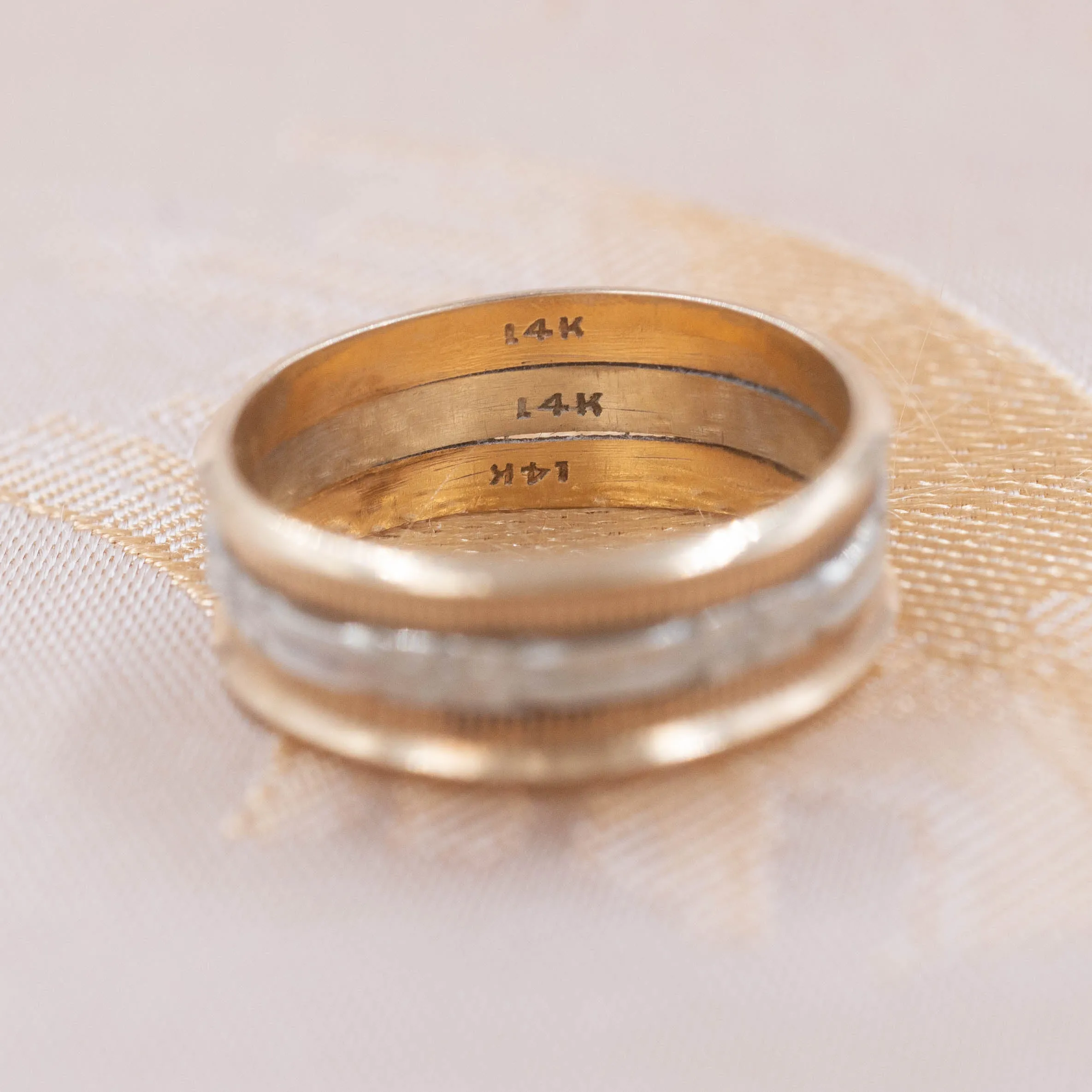 Two-tone Orange Blossom Band c1940