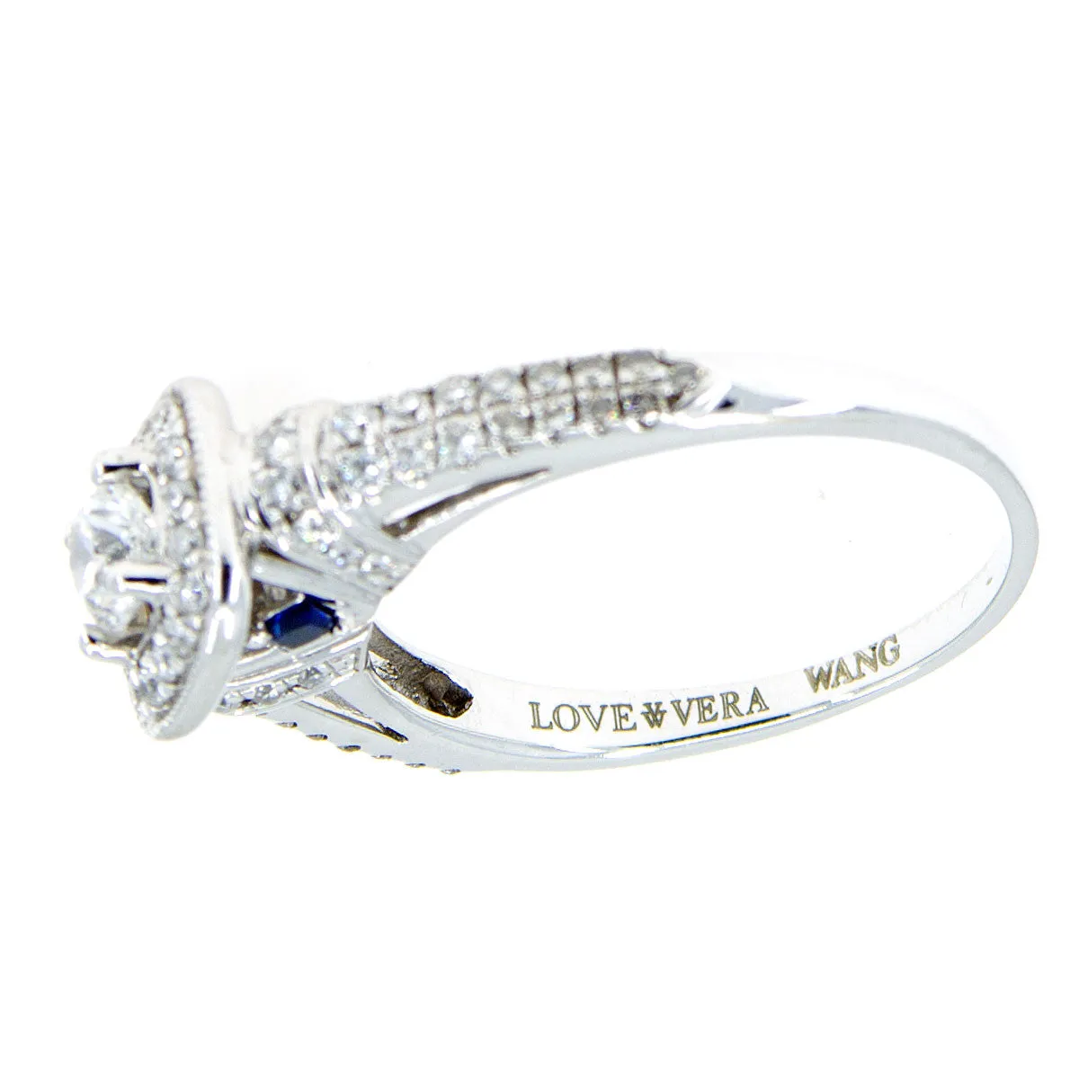 Vera Wang Love 3/4ct Diamond Frame Engagement Ring