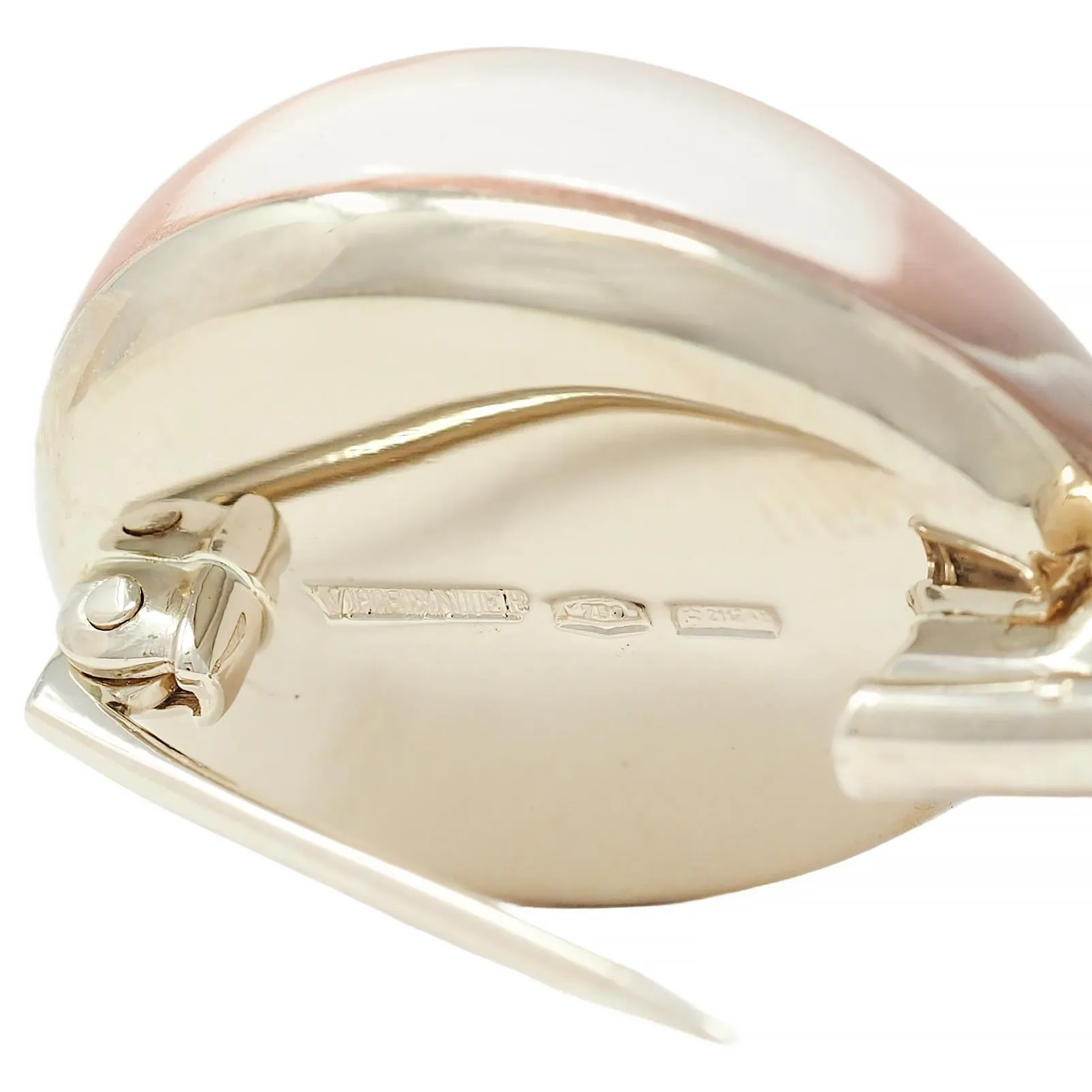 Vhernier Diamond Quartz Coral Mother-of-Pearl 18 Karat Gold Balloon Palloncino Brooch