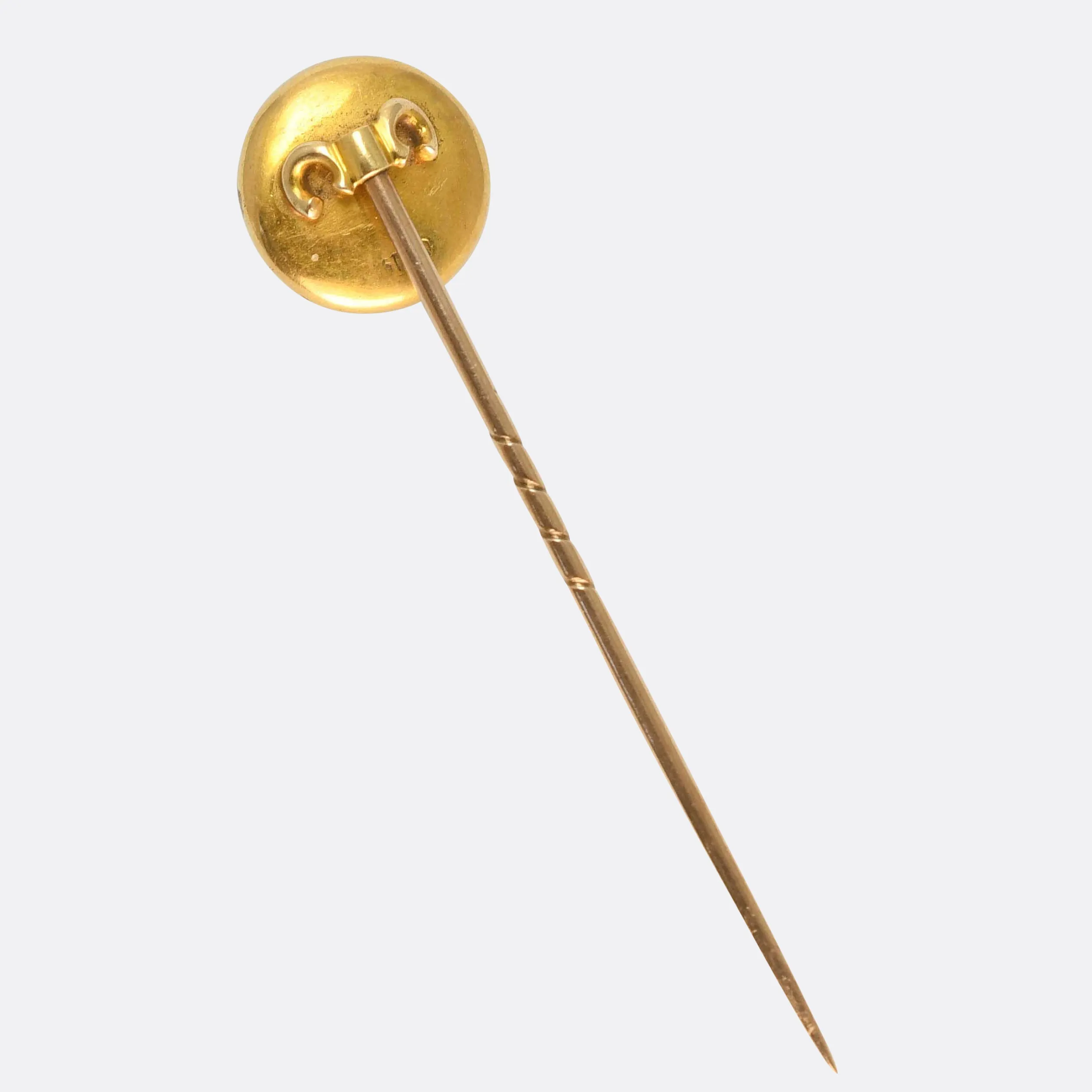 Victorian Fox Essex Crystal Stick Pin
