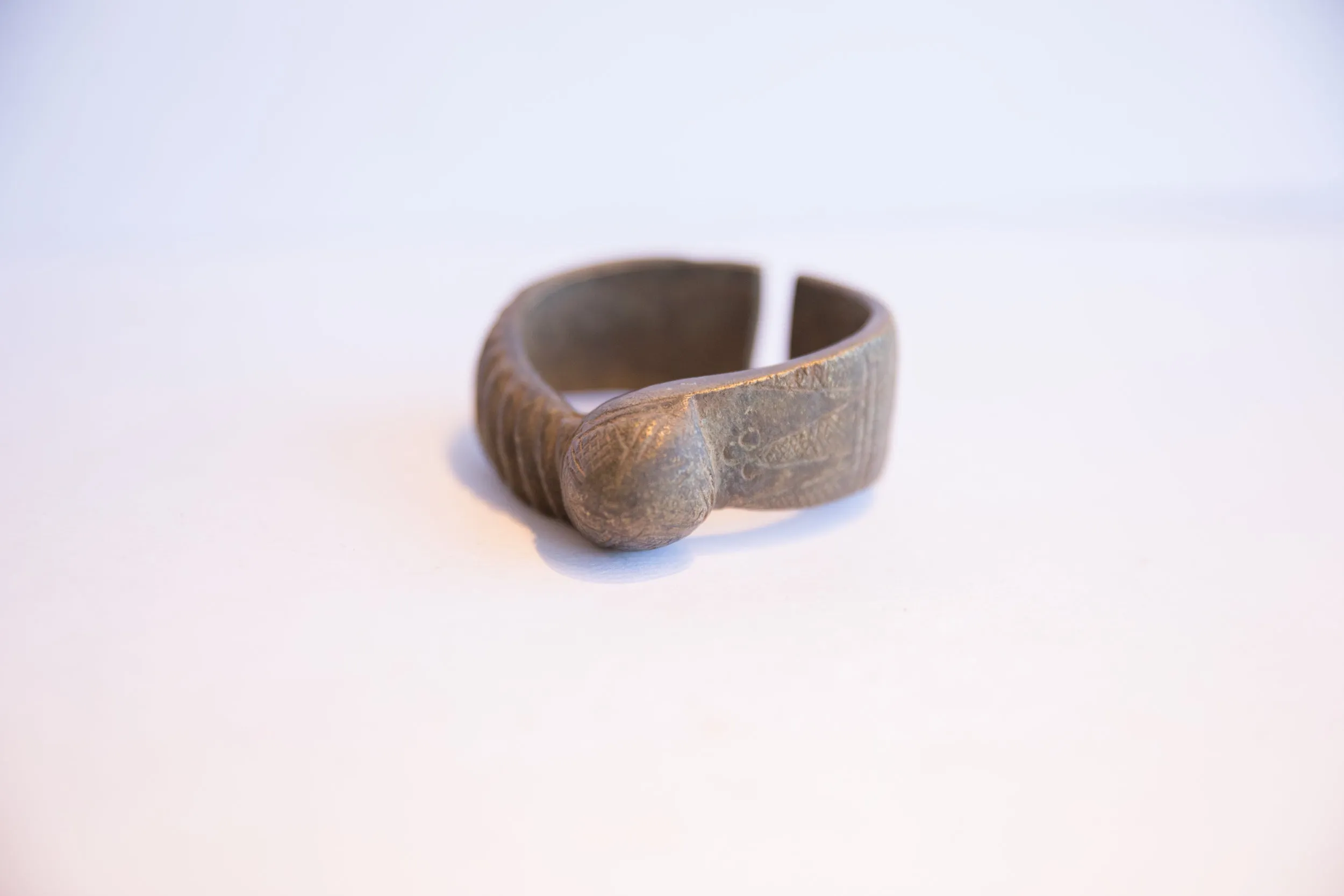 Vintage African Small Multi-Design Cuff Bracelet
