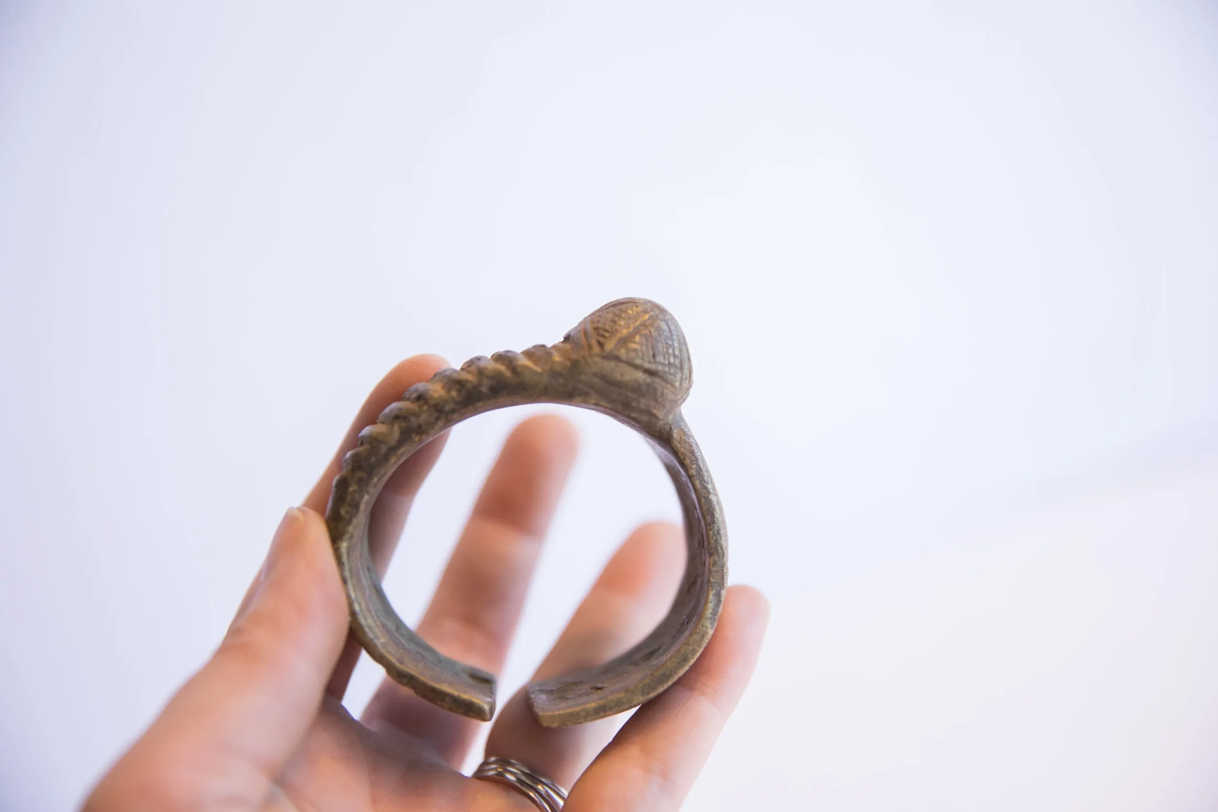 Vintage African Small Multi-Design Cuff Bracelet