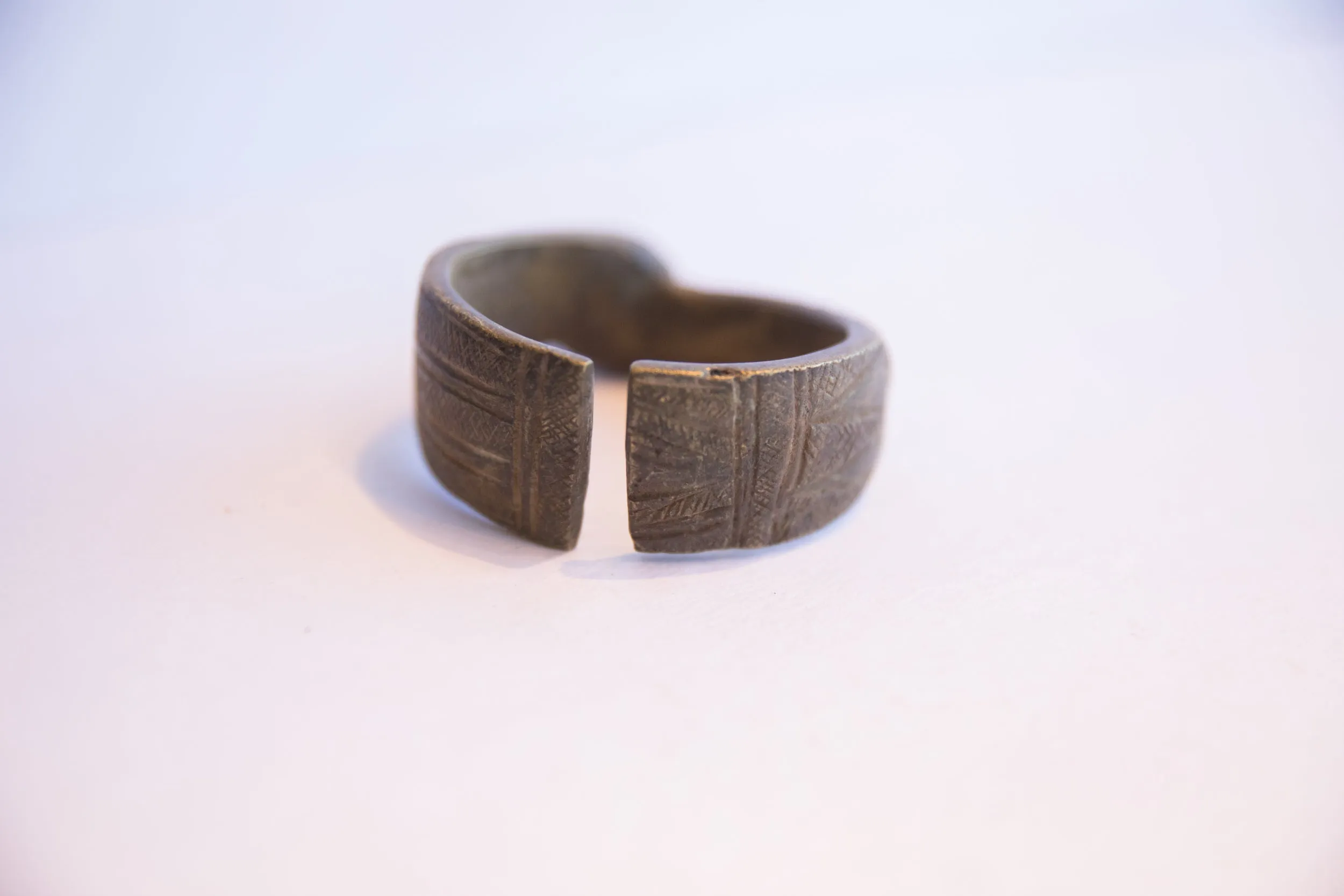 Vintage African Small Multi-Design Cuff Bracelet
