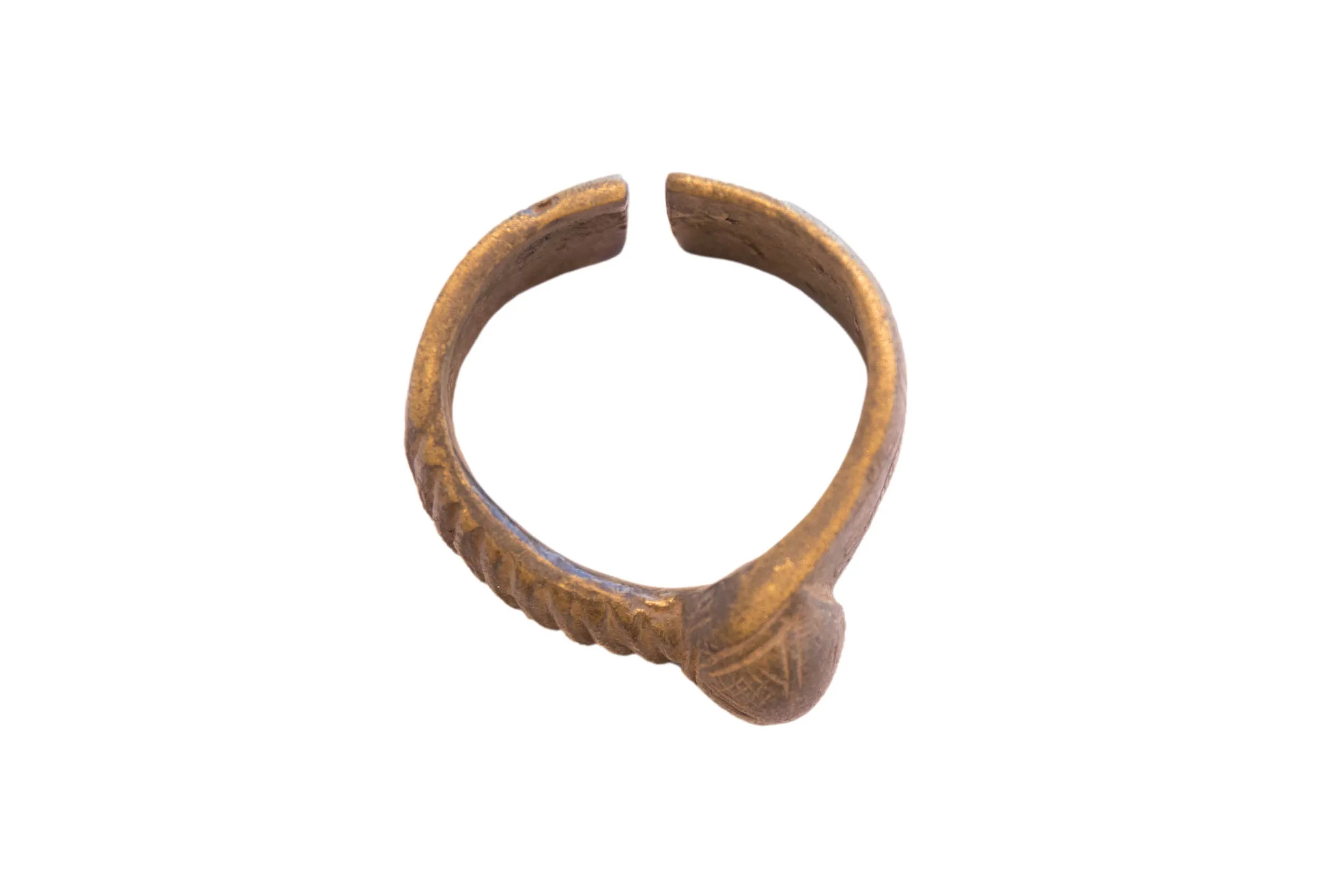 Vintage African Small Multi-Design Cuff Bracelet