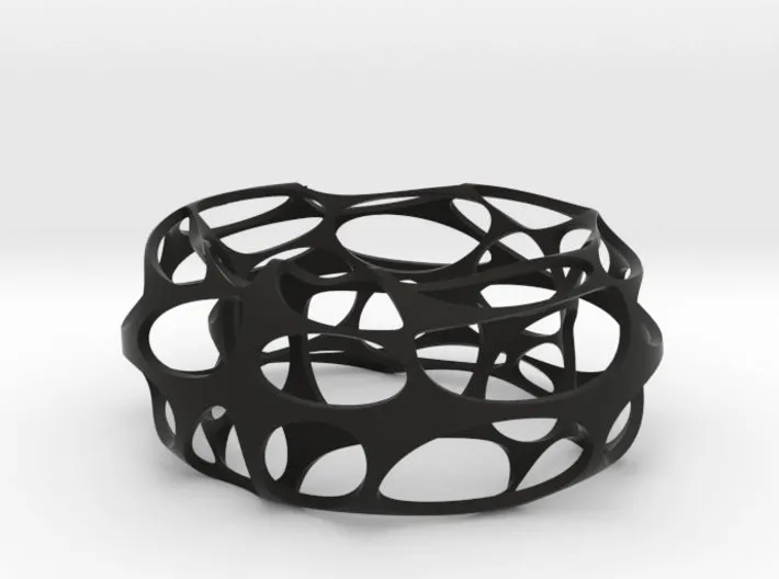 Voronoi Oval Bangle