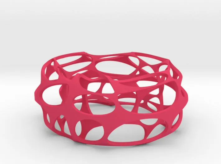 Voronoi Oval Bangle