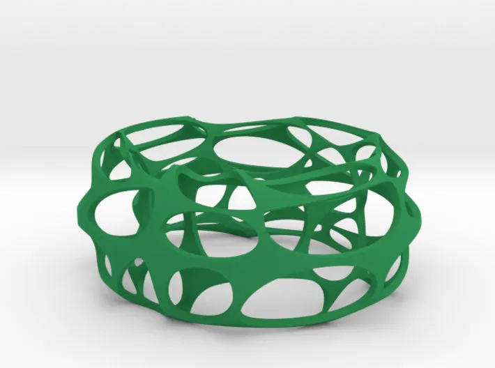 Voronoi Oval Bangle