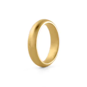 Wedding Band 4mm Comfort Fit 14K Gold