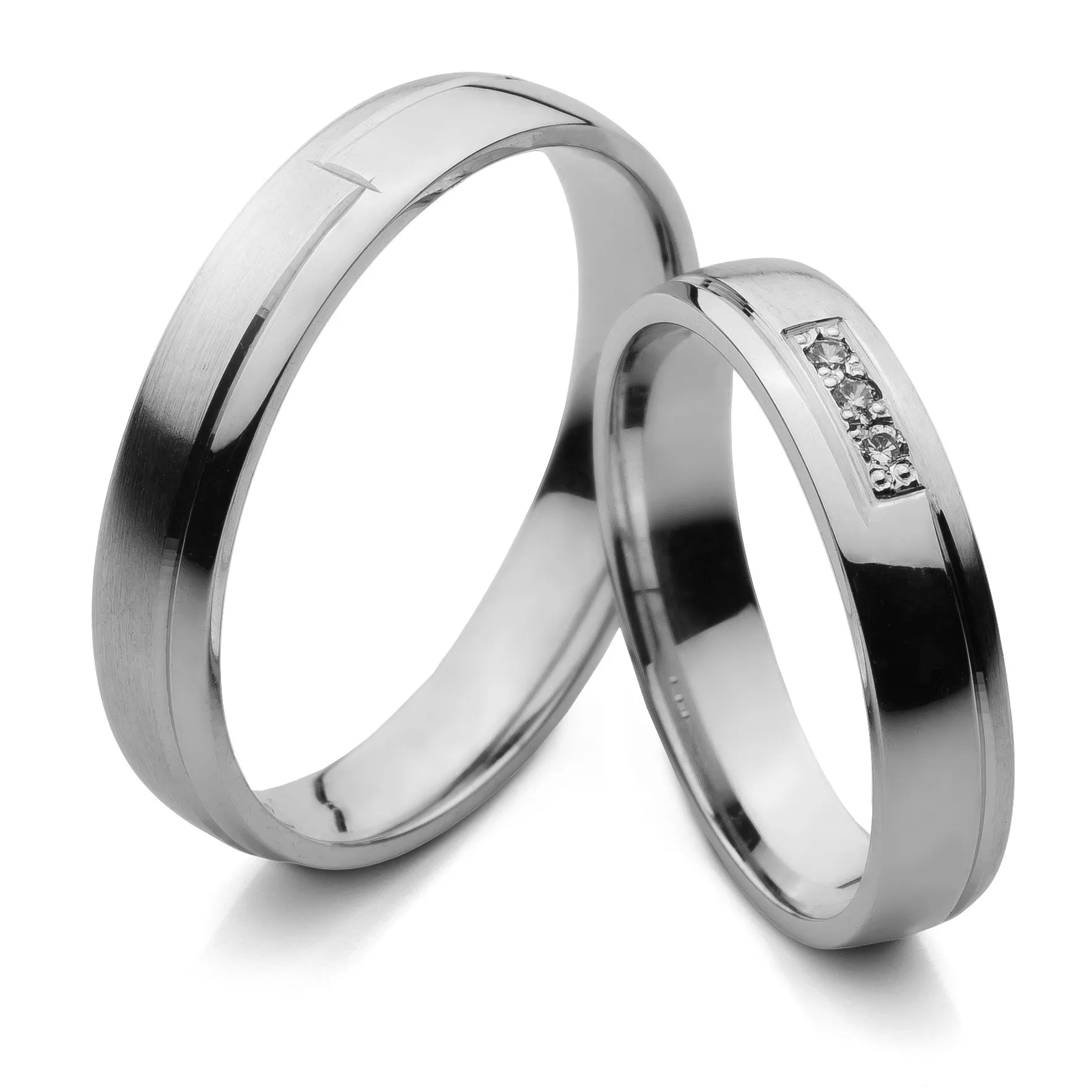 Wedding Band Set (Promise Rings) 352