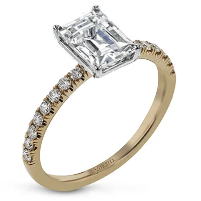 Wedding Set in 18k Gold with Diamonds