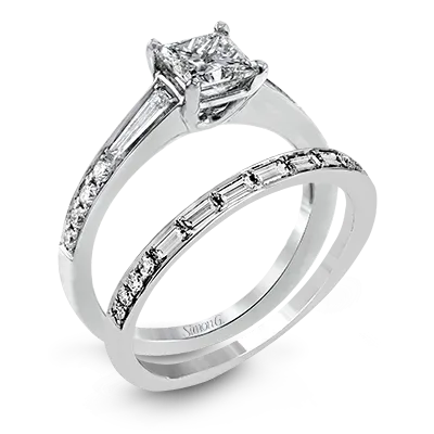 Wedding Set in 18k Gold with Diamonds