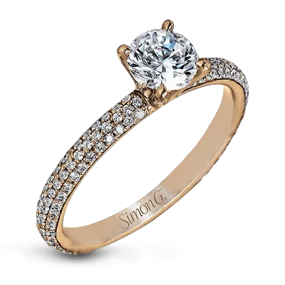 Wedding Set in 18k Gold with Diamonds