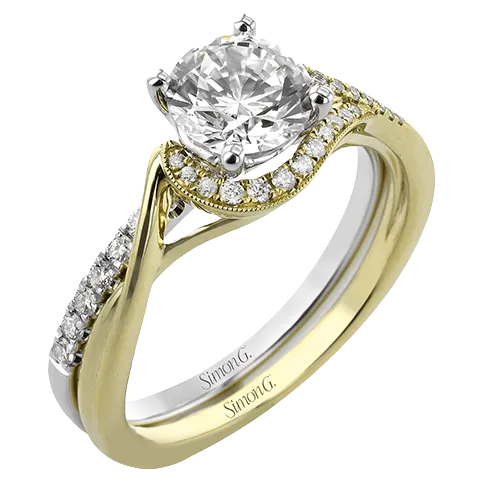 Wedding Set in 18k Gold with Diamonds