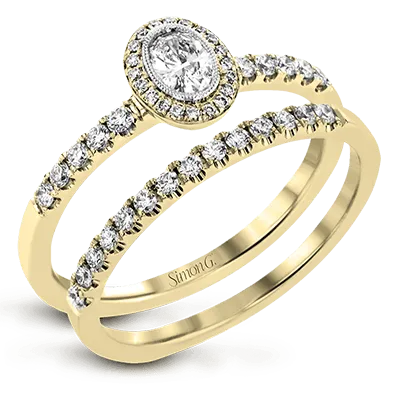 Wedding Set in 18k Gold with Diamonds