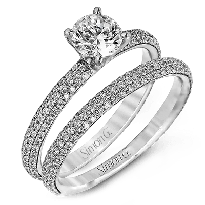 Wedding Set in 18k Gold with Diamonds