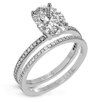 Wedding Set in 18k Gold with Diamonds