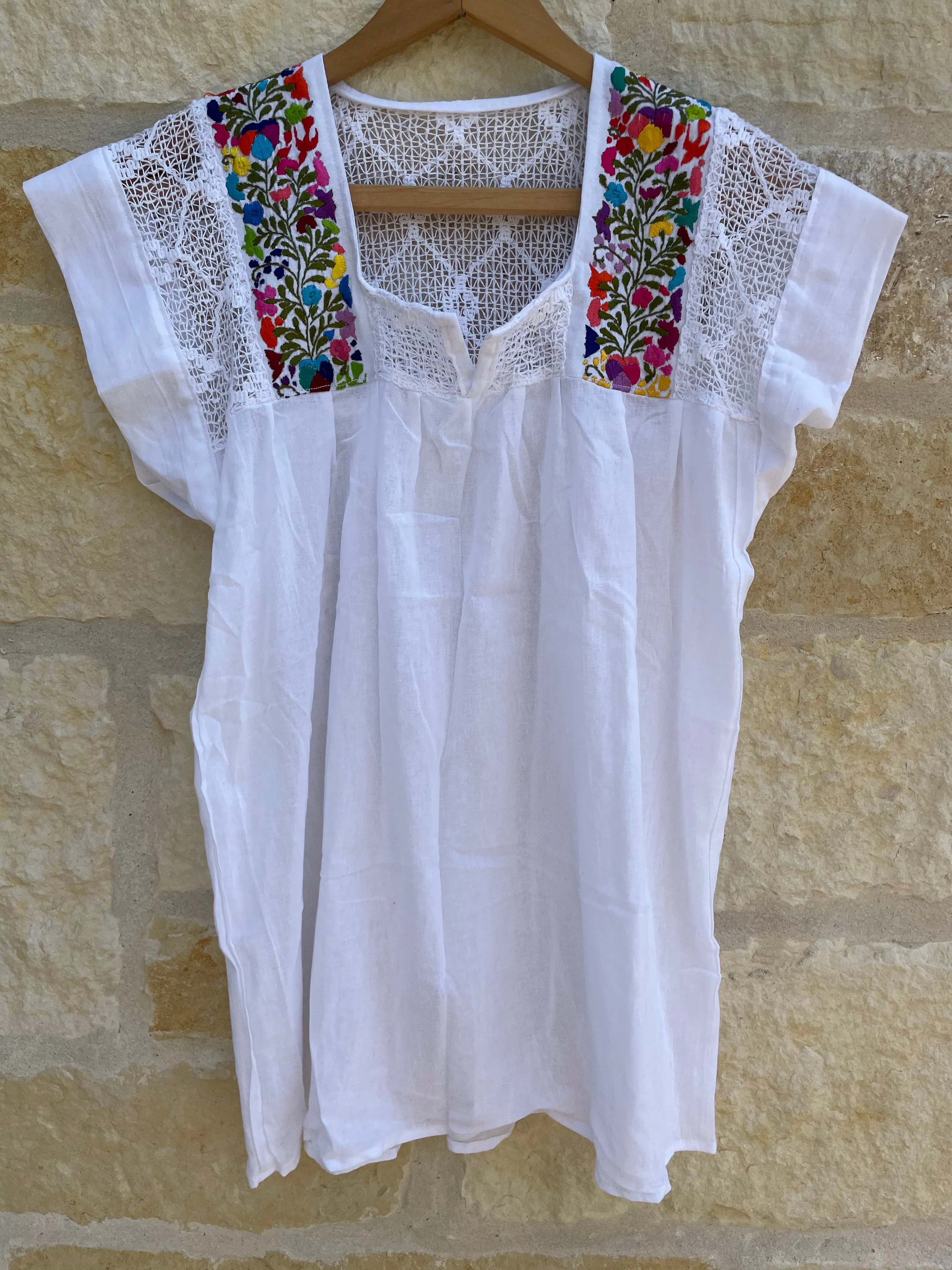 White Franco Blouse