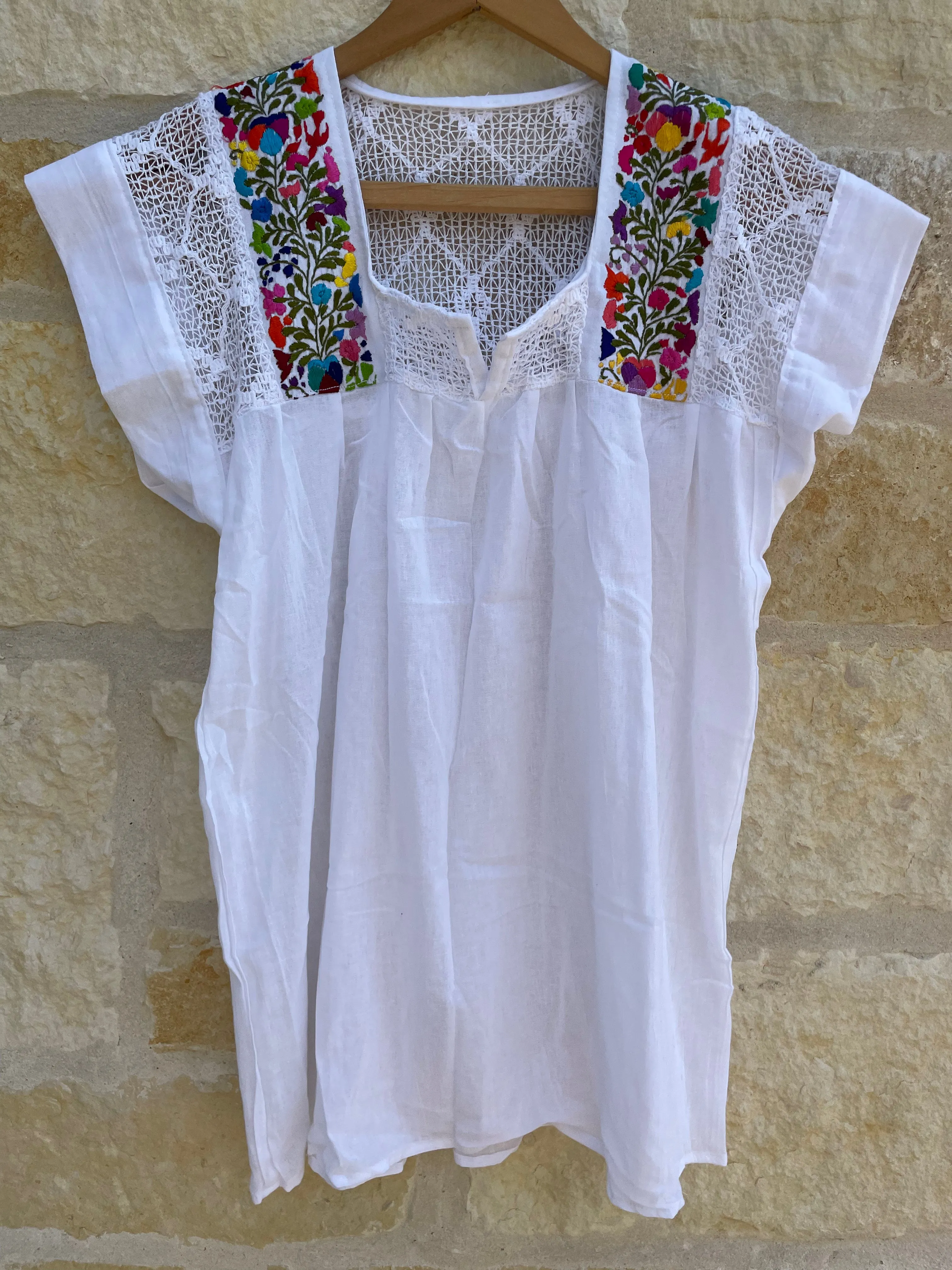 White Franco Blouse