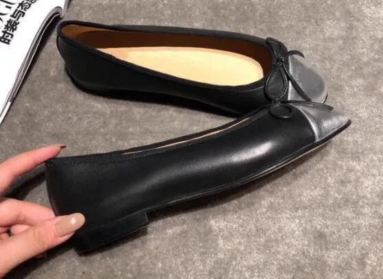 Woman Cow Leather Flat Shoes