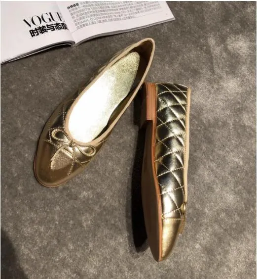 Woman Cow Leather Flat Shoes