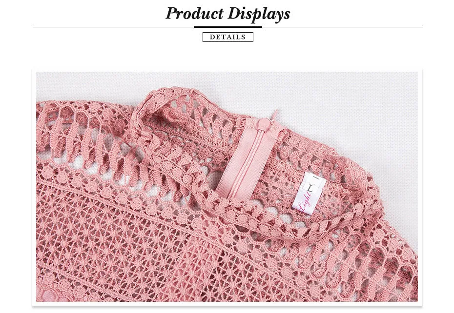 Women New Chiffon Lace Top Shirt