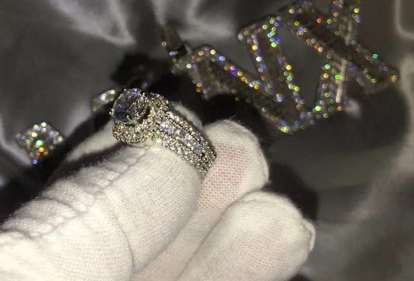 Womens Cubic Zirconia Ring | Womens Big Diamond Ring | Womens Engagement Ring | Engagement Rings | Womens Wedding Ring | Womens Big Rings