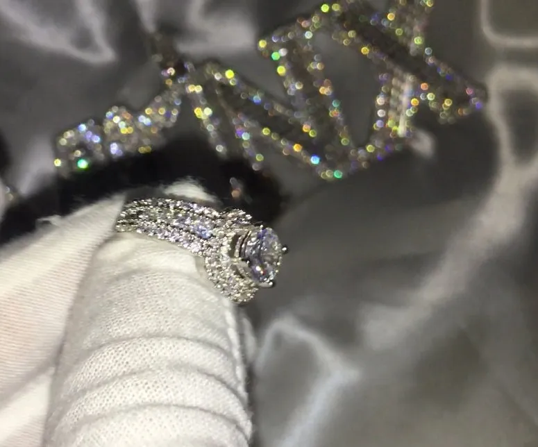 Womens Cubic Zirconia Ring | Womens Big Diamond Ring | Womens Engagement Ring | Engagement Rings | Womens Wedding Ring | Womens Big Rings