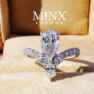 Womens Engagement Ring | Moissanite Engagement Ring