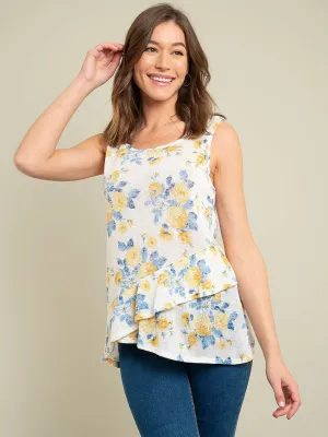 WOMEN'S FLORAL TANK TOP