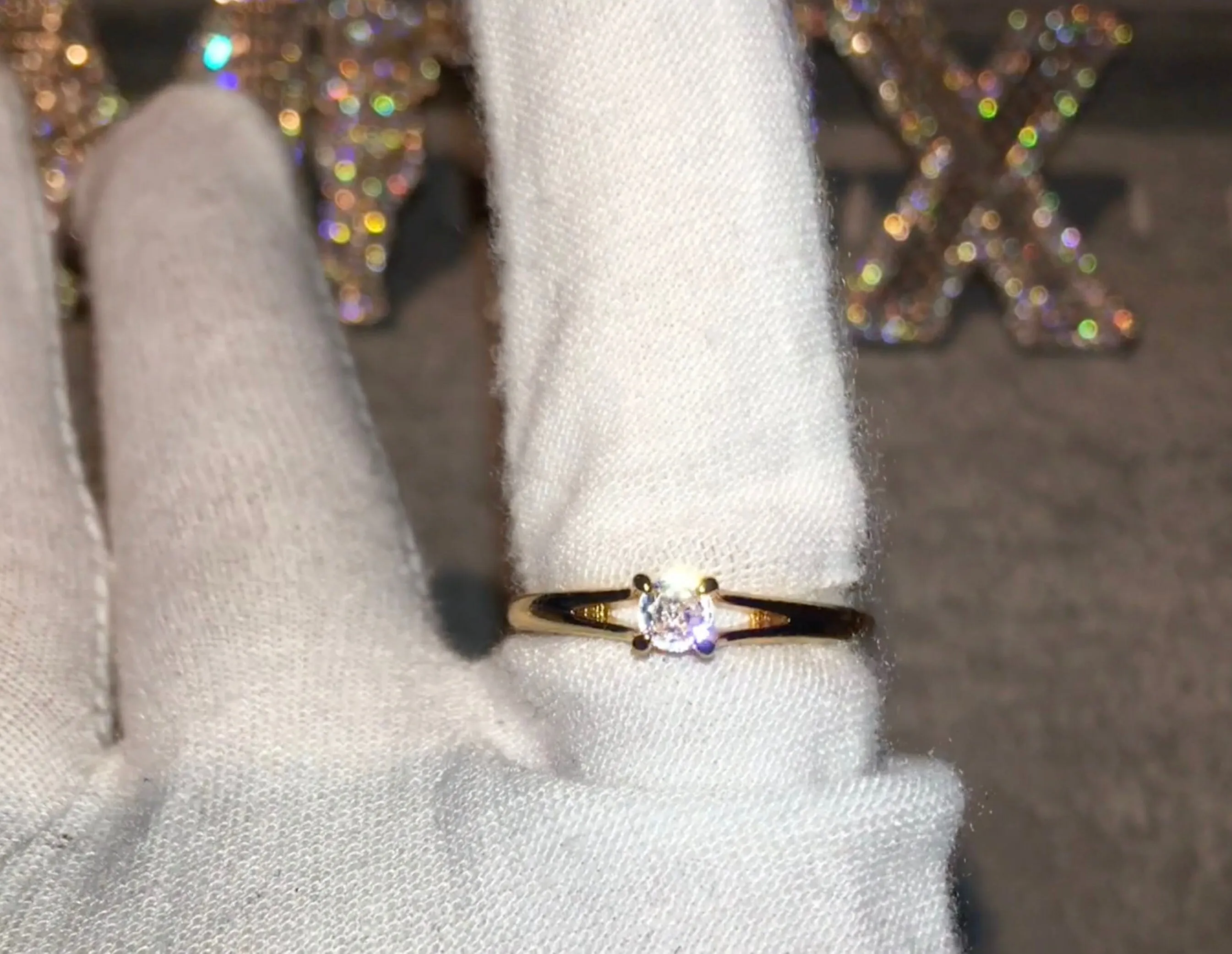 Womens Gold Ring | Gold Engagement Ring | Diamond Engagement Ring | Gold Ring | Engagement Ring | Gold Wedding Ring | Gold Wedding Band