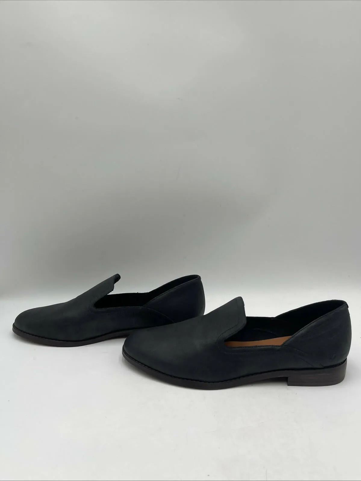 Women’s Lucky Brand Erlasida Loafer Black Size 10M - Very Good