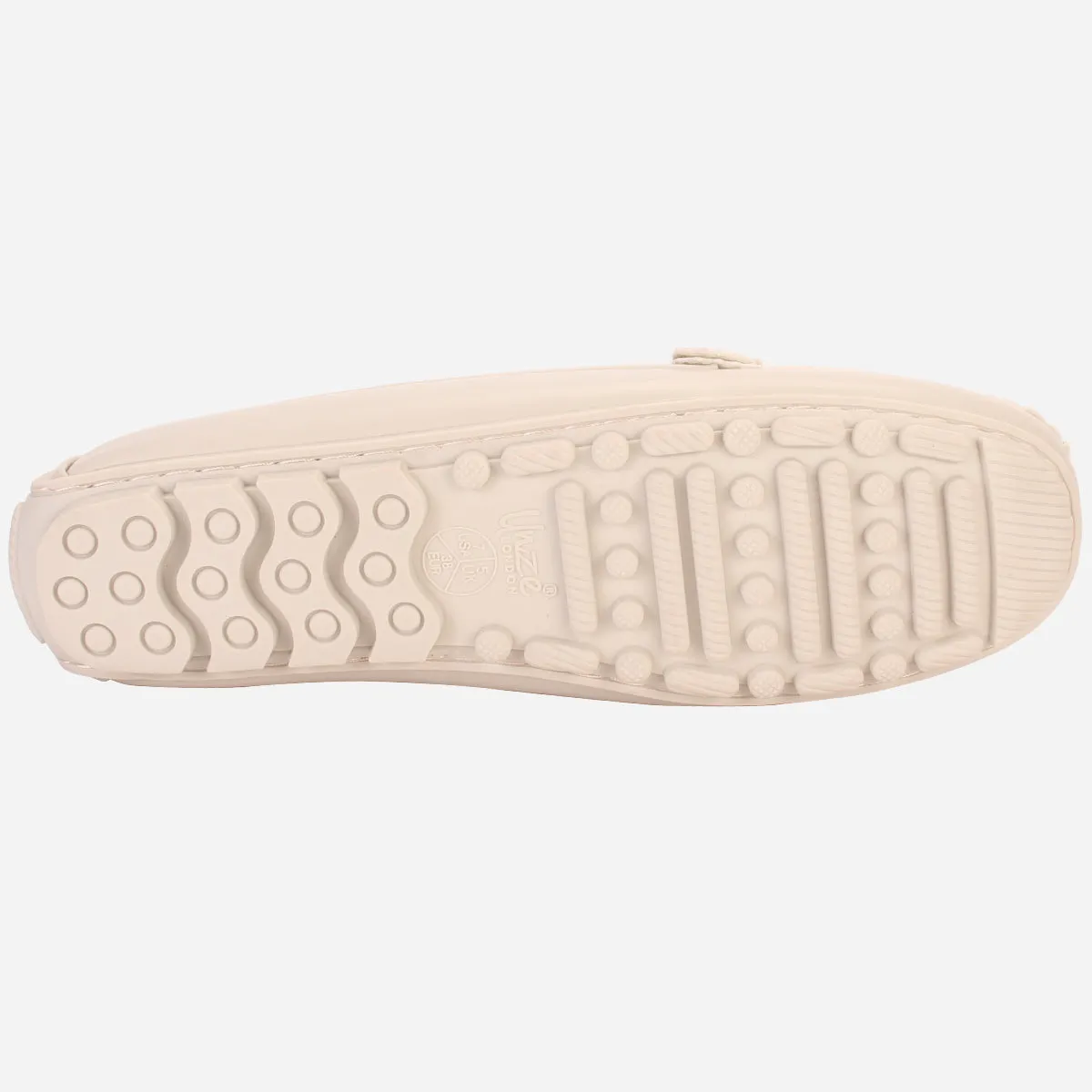 Womens "KITTO" Flat Comfy Slide In Moccasins
