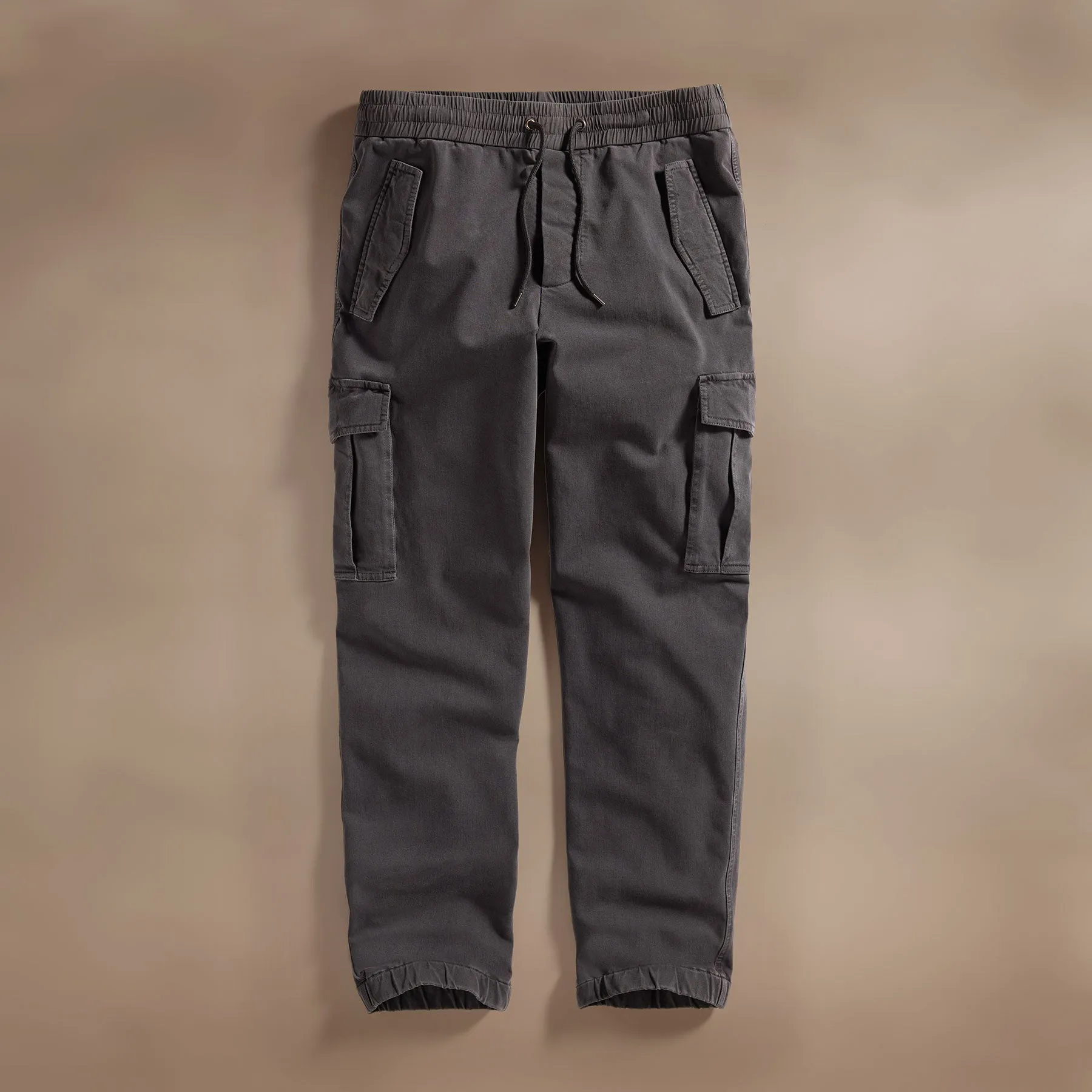 Woven Terry Cargo Pant - Magma Pigment
