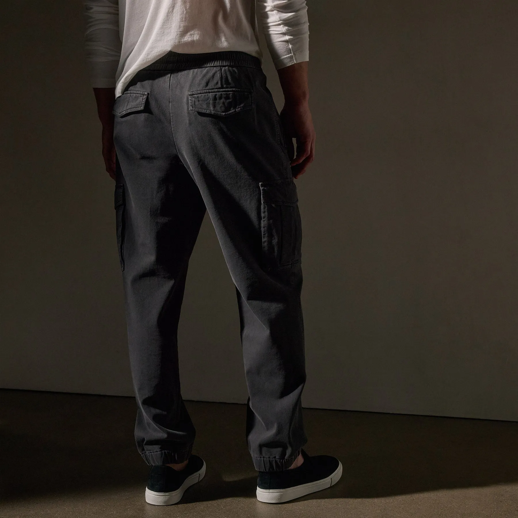 Woven Terry Cargo Pant - Magma Pigment