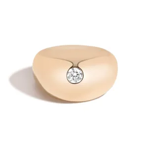 XL Bombe Ring with Brilliant Diamond