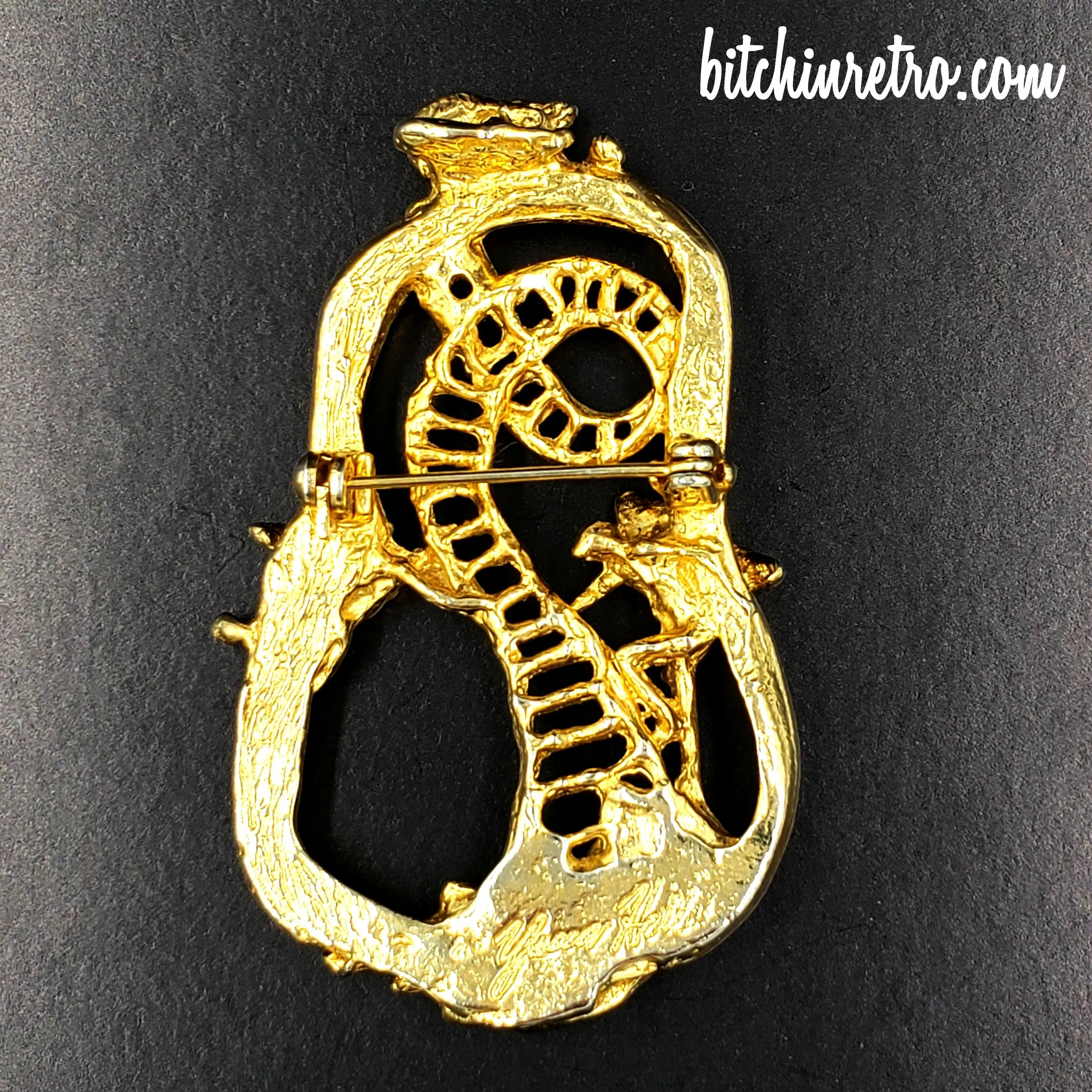 Yaacov Heller Vintage Jacob's Ladder or Stairway to Heaven Brooch