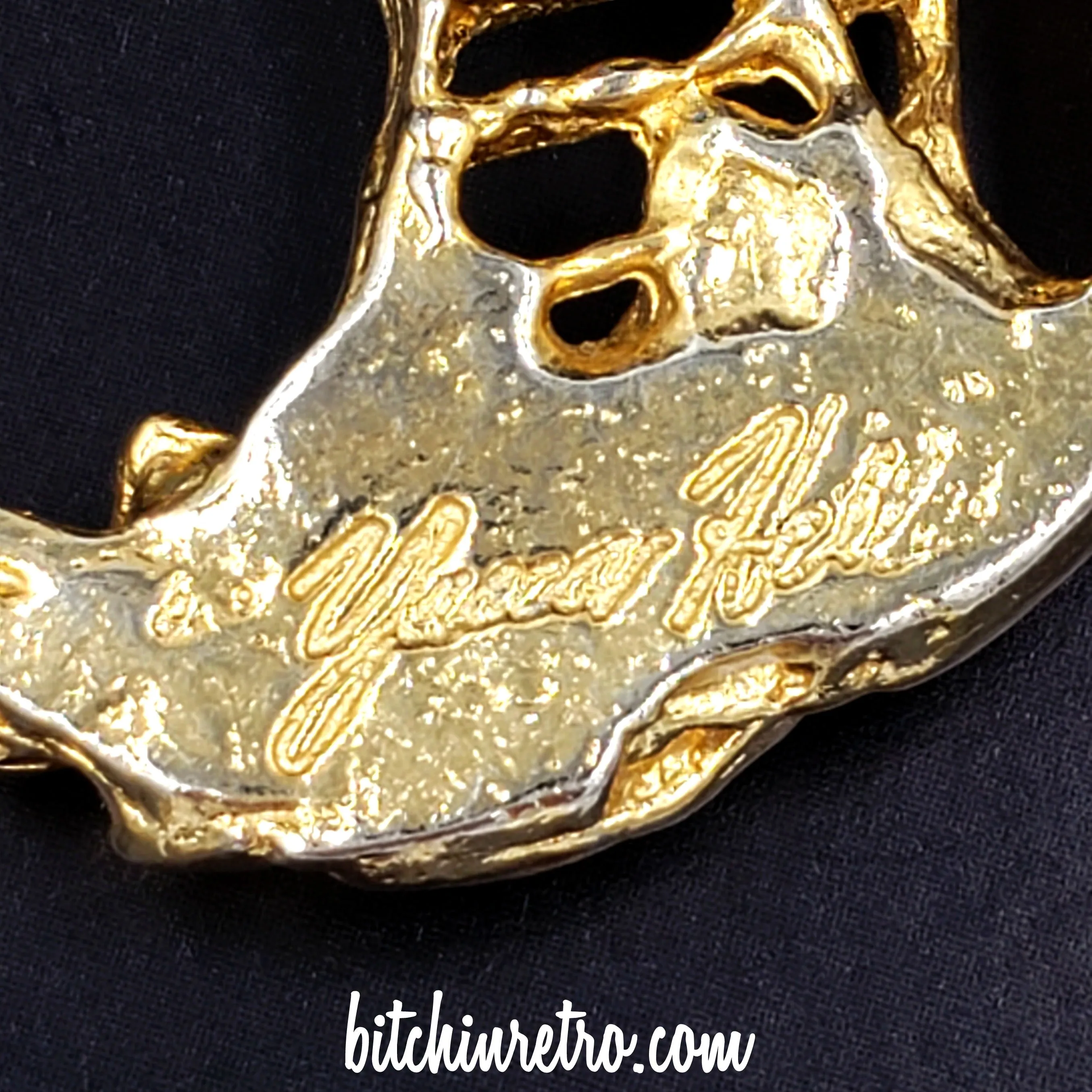 Yaacov Heller Vintage Jacob's Ladder or Stairway to Heaven Brooch