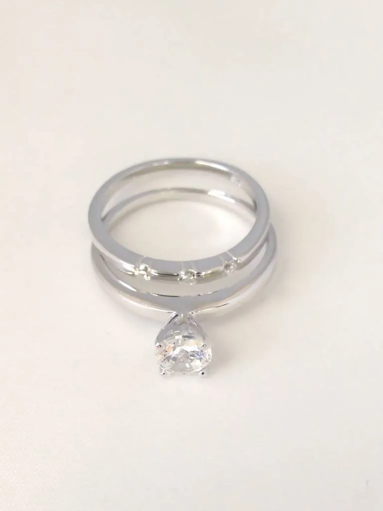 Z932R Wedding Set Rings