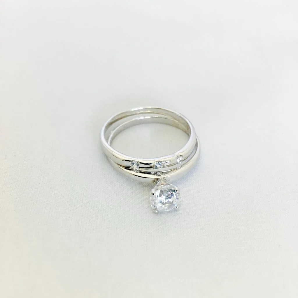 Z932R Wedding Set Rings